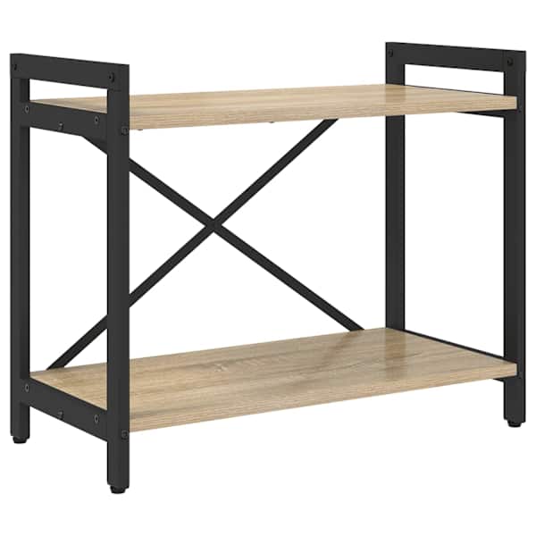 vidaXL Raamatukapp 60 x 30 x 50 cm Tehispuit Sonoma tamm