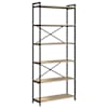 vidaXL Raamatukapp 80 x 30 x 189,5 cm Tehispuit Sonoma tamm