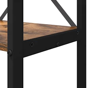 Knihovna Kouřový dub 80 x 30 x 120 cm kompozitní dřevo - obrázek 8