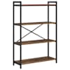 vidaXL Raamatukapp 80 x 30 x 120 cm Tehispuit Vana puit
