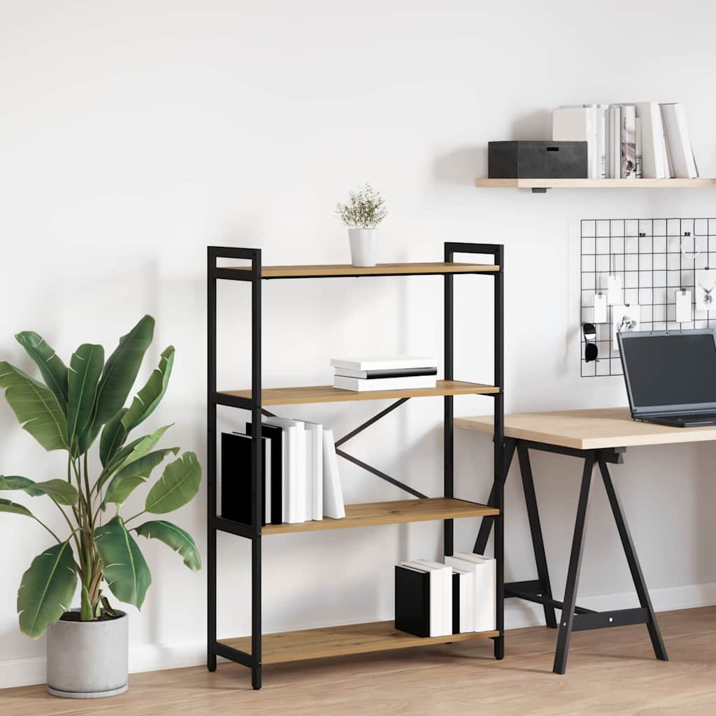 Bogreol artisan eg 80 x 30 x 118 cm Konstrueret træ