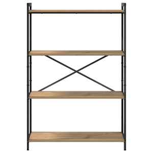 Knihovna Artisanový dub 80 x 30 x 120 cm kompozitní dřevo - obrázek 5