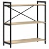 vidaXL Raamatukapp 80 x 30 x 85 cm Tehispuit Sonoma tamm