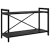 vidaXL Raamatukapp 80 x 30 x 50 cm Tehispuit Must tamm