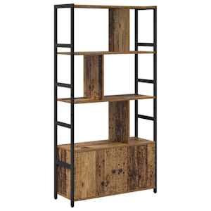 vidaXL Raamatukapp 80 x 30 x 155,5 cm Tehispuit Vana puit