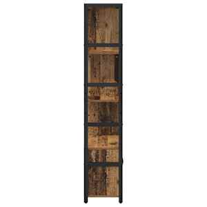 Knihovna Staré dřevo 80 x 30 x 155,5 cm kompozitní dřevo - obrázek 7