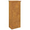 vidaXL Pakiautomaat uksega Rooste 44,5 x 29 x 110,5 cm terase t&uuml;&uuml;p