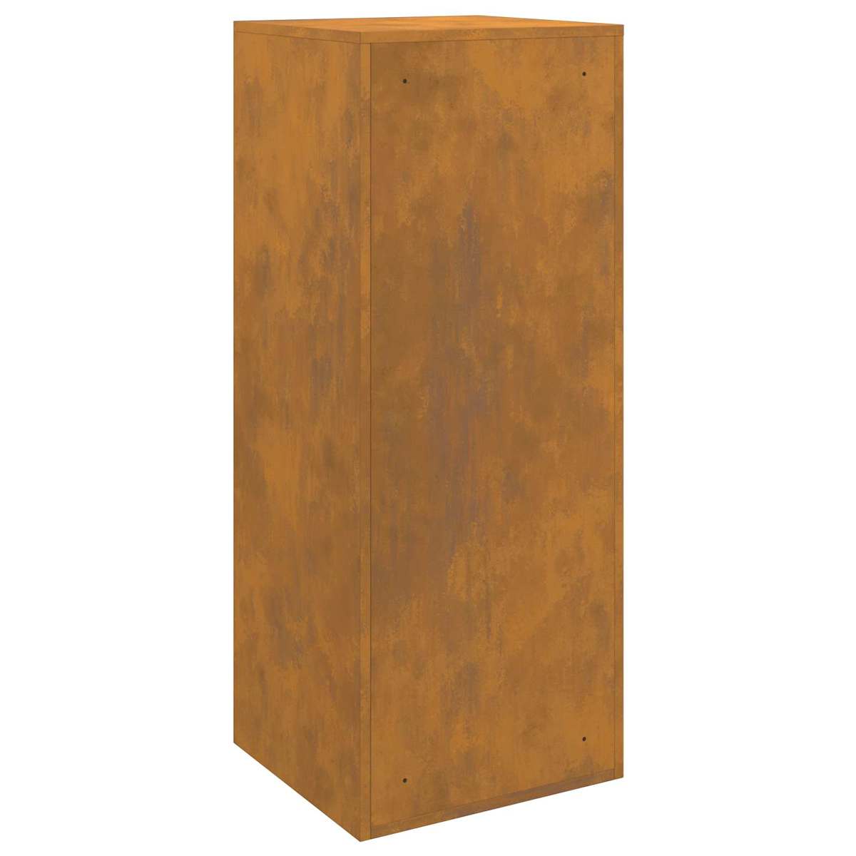 Pakke drop boks med dør Rusten 41 x 38 x 103 cm Cortenstål - Billede 8