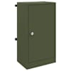 vidaXL postkast ladustamisega Oliiviroheline 30 x 20 x 55 cm Teras