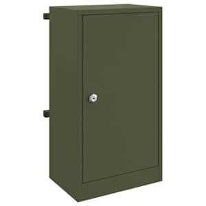 vidaXL postkast ladustamisega Oliiviroheline 30 x 20 x 55 cm Teras