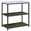 vidaXL K&ouml;&ouml;gi riiulite komplekt HATTEM Oliiviroheline 90 x 50 x 92 cm