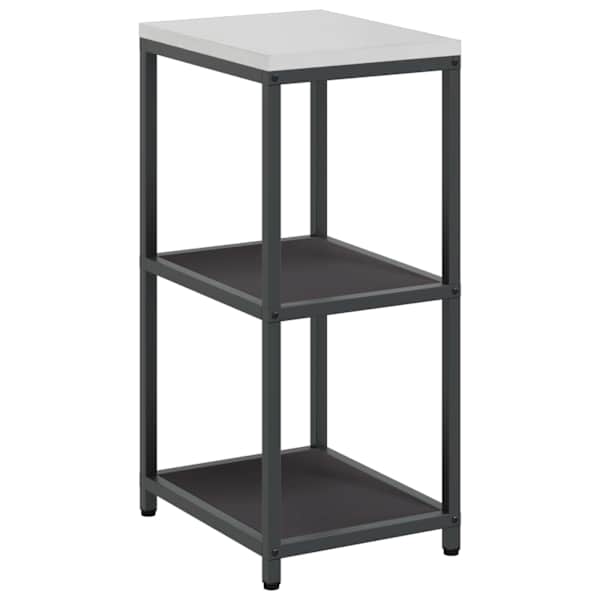 vidaXL K&ouml;&ouml;gi riiulite komplekt HATTEM Must 40 x 50 x 92 cm Teras