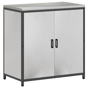 vidaXL K&ouml;&ouml;givarustuse Kapp HATTEM H&otilde;bedane 90 x 50 x 92 cm Teras