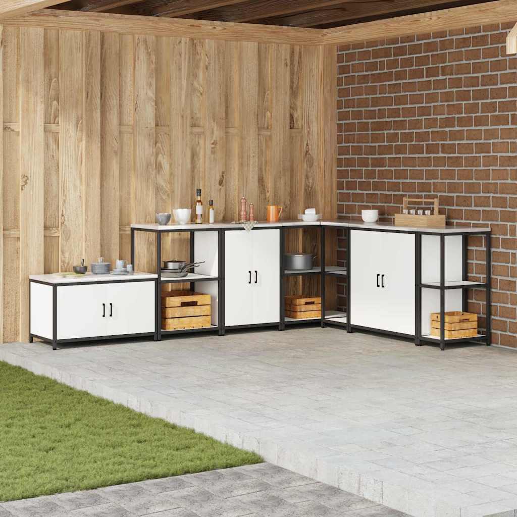 Köögivarustuse Kapp riiuliga ladustamisega uksega Valge 60 x 50 x 92 cm Teras