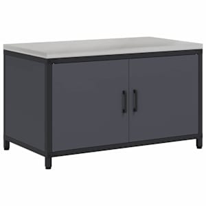 vidaXL K&ouml;&ouml;givarustuse Kapp HATTEM Antratsiit 90 x 50 x 53 cm Teras