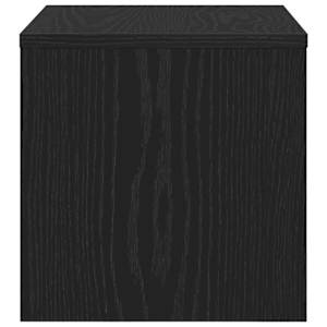 Noční skříňka 2 pcs Černý dub 40 x 40 x 30 cm Kompozitní dřevo - obrázek 7