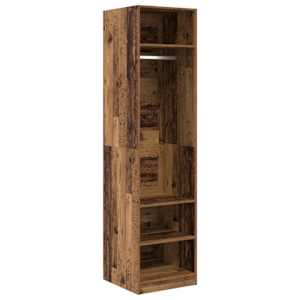 vidaXL Garderoobikapp Vana puit 50 x 50 x 200 cm Tehispuit