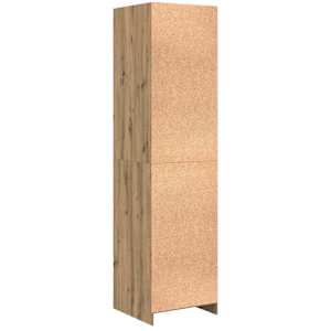 Šatní skříň Artisanový dub 50 x 50 x 200 cm Kompozitní dřevo - obrázek 7