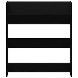 Skříň na obuv 2 pcs Černý dub 86 x 18 x 90 cm kompozitní dřevo - obrázek 6