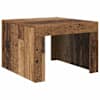 vidaXL Kohvilaud Vana puit 50 x 50 x 35 cm Tehispuit