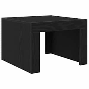 Konferenční stolek Černý dub 50 x 50 x 35 cm kompozitní dřevo - obrázek 7