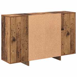 Servírovací skříň Staré dřevo 120 x 30 x 75 cm kompozitní dřevo - obrázek 7