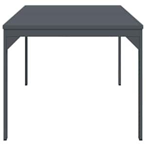 Venkovní jídelní stůl 2 pcs Antracit 210 x 90 x 73 cm Ocel - obrázek 6