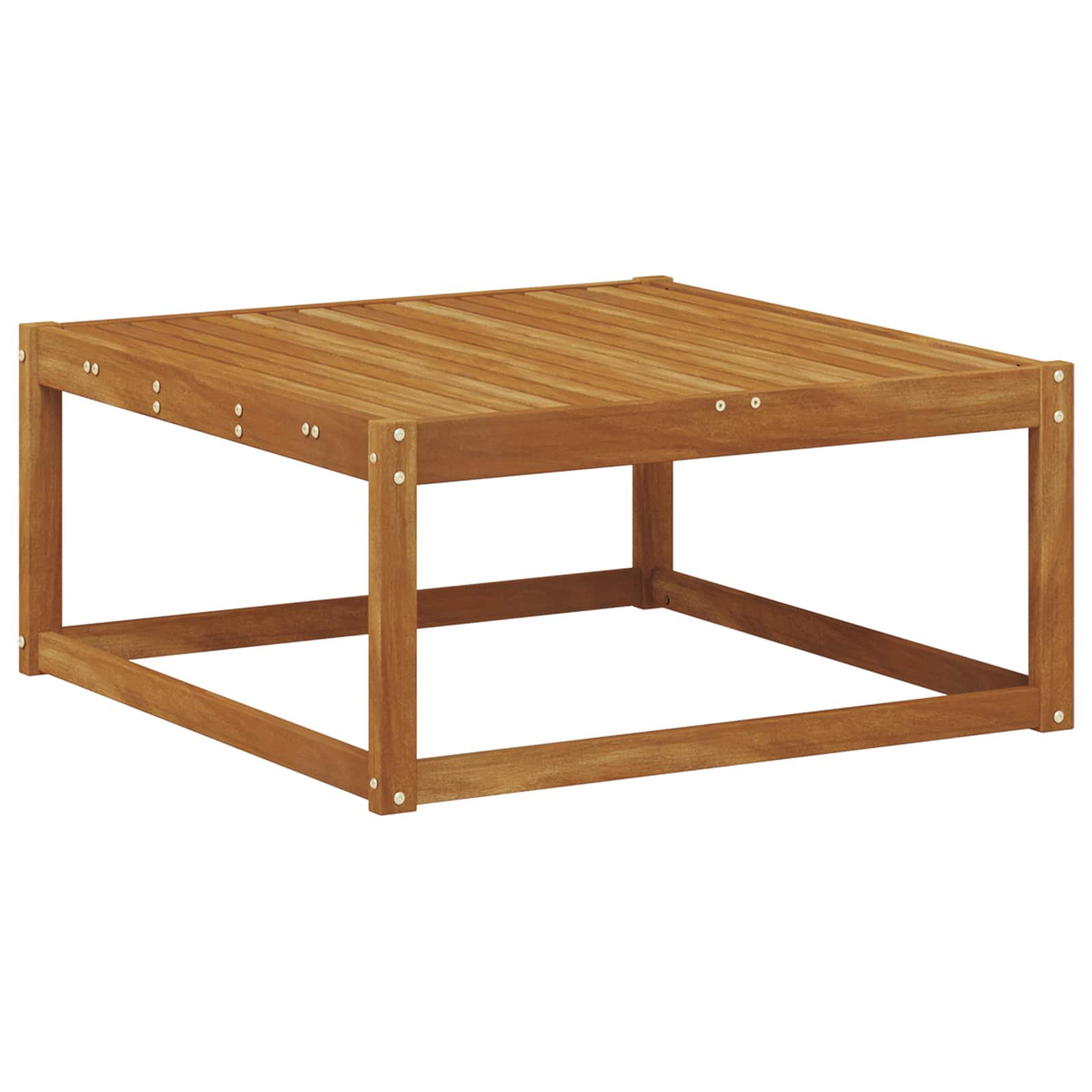 Buiten bankenset 9 pcs Naturel en Zwart Massief Acaciahout image 4