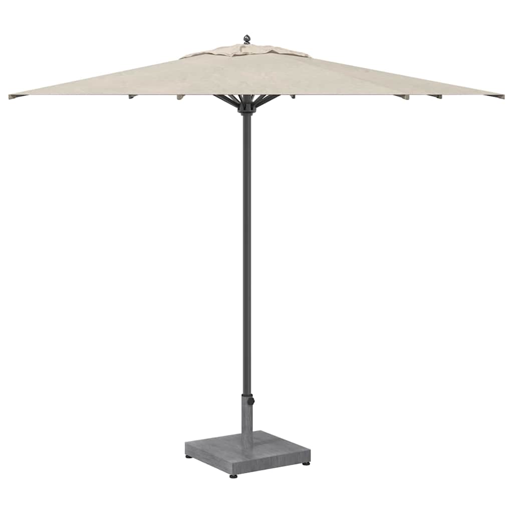 vidaXL Buiten Parasols Donkerhout 45 x 45 x 31.5 cm Staal, Beton