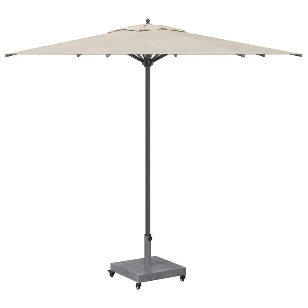 vidaXL Buiten Parasols Donkerhout 45 x 45 x 32 cm Staal, Beton