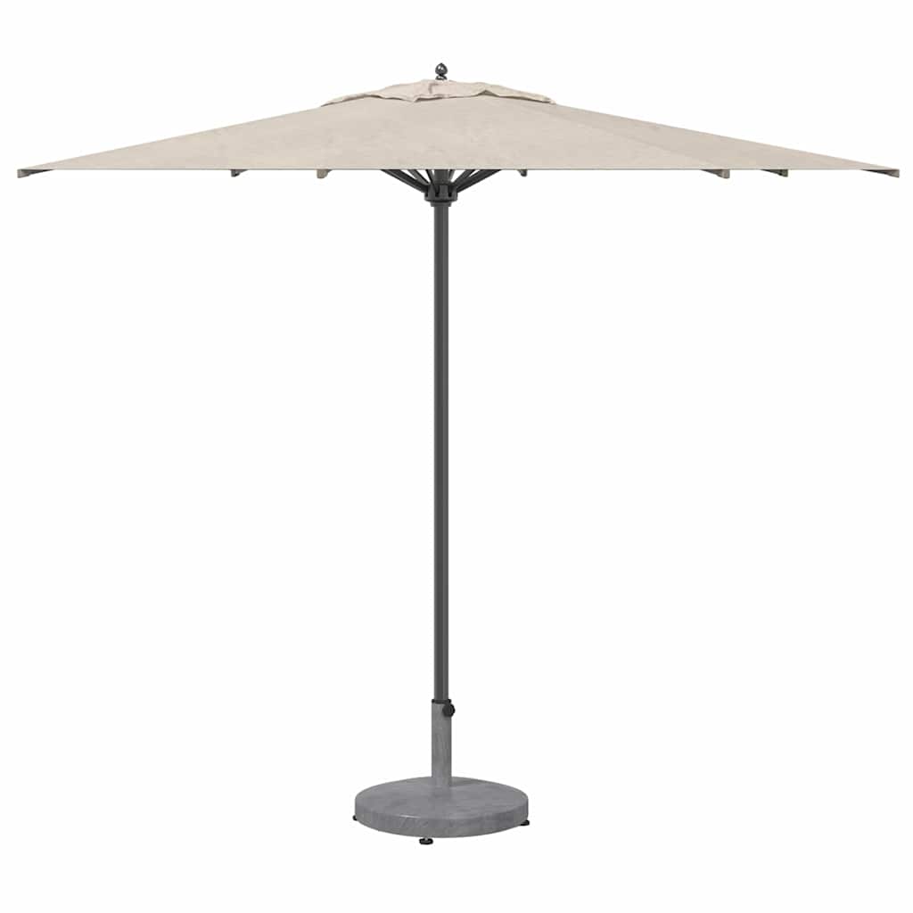 vidaXL Buiten Parasols Donkerhout 48 x 48 x 32 cm Staal, Beton