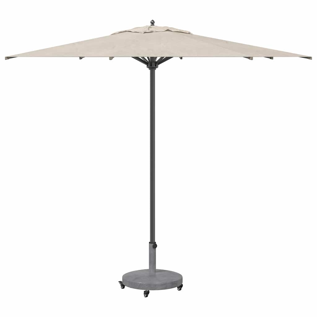 vidaXL Buiten Parasols Donkerhout 48 x 48 x 32.5 cm Staal, Beton
