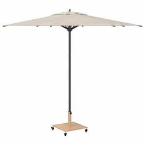 Základna pro slunečník Světlé dřevo 45 x 45 x 31,5 cm - obrázek 3