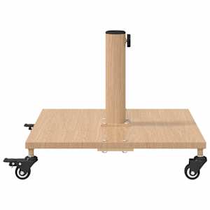 Základna pro slunečník Světlé dřevo 45 x 45 x 31,5 cm - obrázek 6