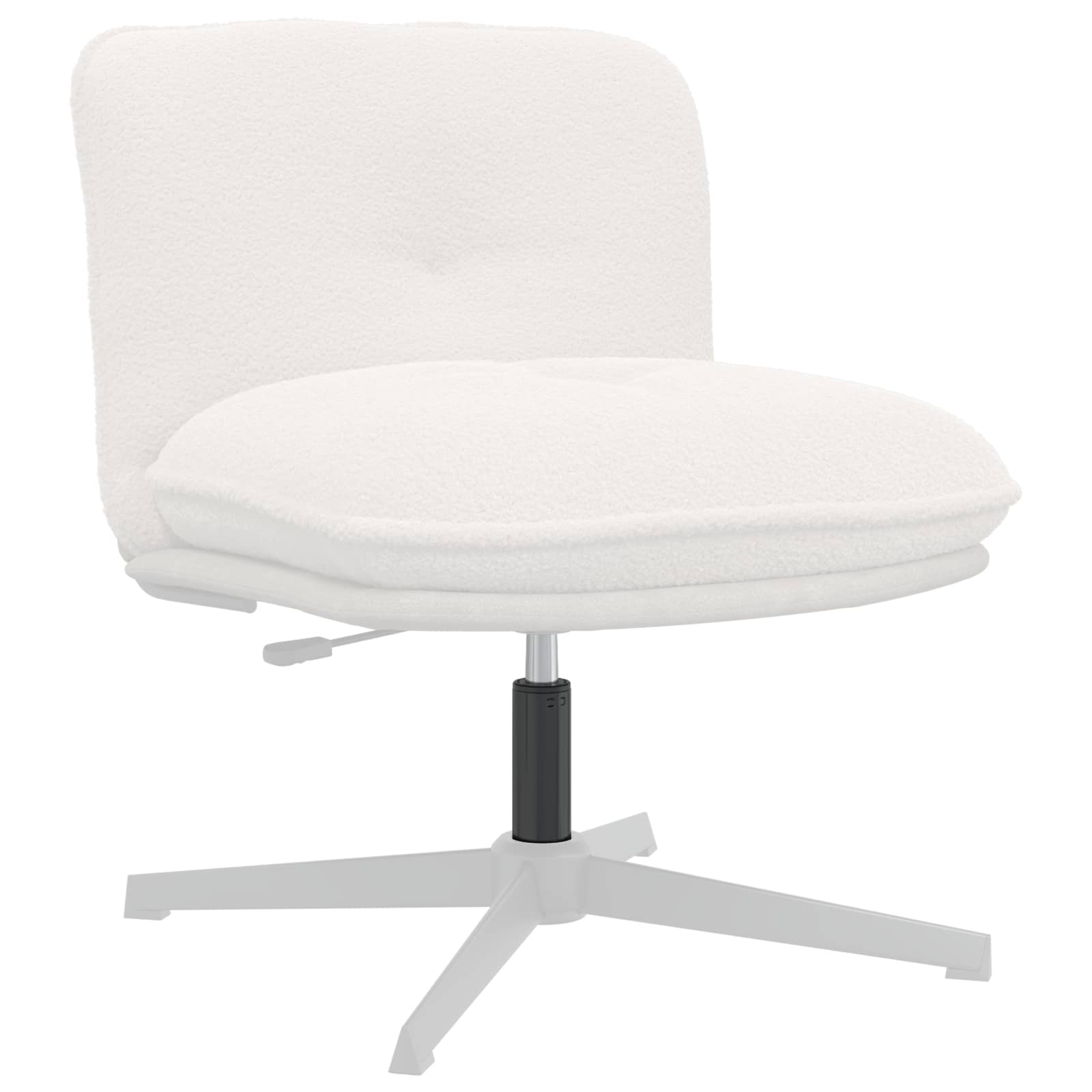 Thumbnail - vidaXL Bürostuhl Gaszylinder Schwarz 239-309 mm Eisen