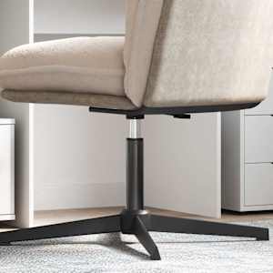 Plinski valj pisarniškega stola Črna 318-473 mm elezo