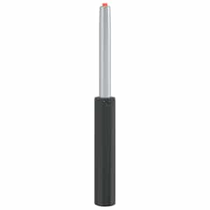 vidaXL Kontori tooli gaasikylinder Must 318-473 mm Raud