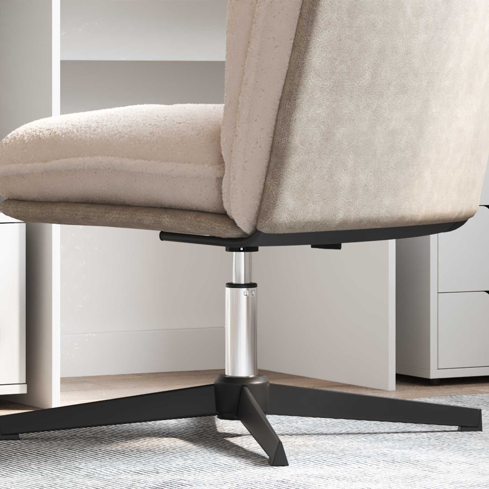 vidaXL Bürostuhl Gaszylinder Chrom 9 cm Eisen