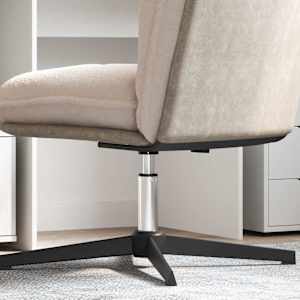 Plinski valj pisarniškega stola Krom 261-351 mm elezo