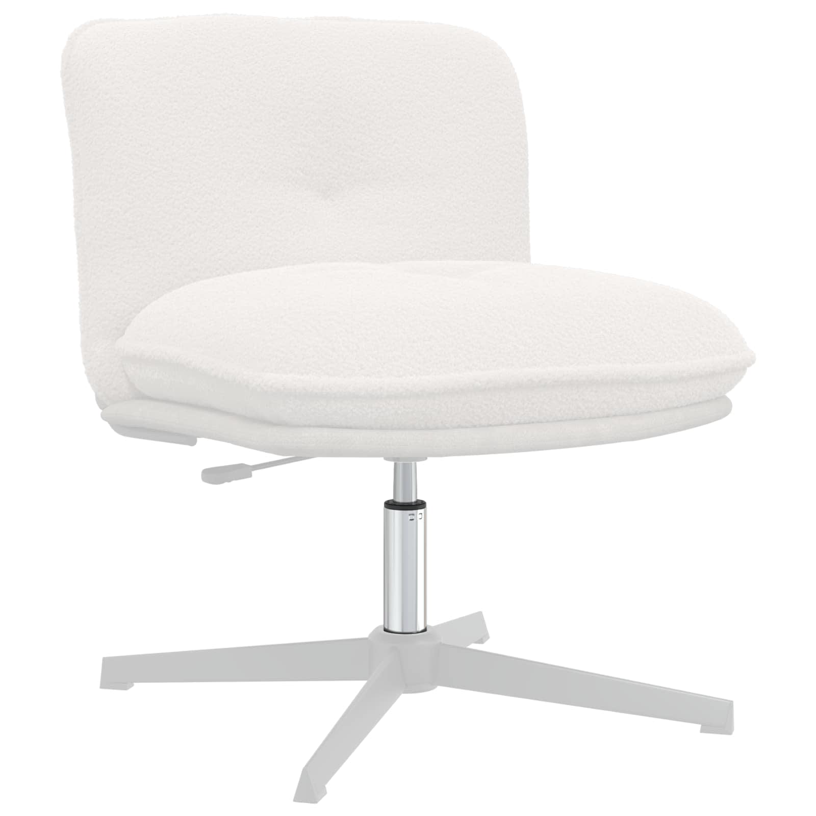 Thumbnail - vidaXL Bürostuhl Gaszylinder Chrom 261-351 mm Eisen