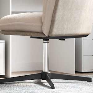 Plinski valj pisarniškega stola Krom 318-473 mm elezo