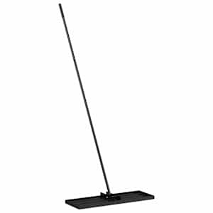 vidaXL Aia tasanduse rehade Must 75 x 25 x 200 cm Pulberv&auml;rvitud teras