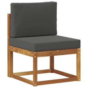 Venkovní pohovková souprava 9 pcs Přirozená a Anthracitová - obrázek 4