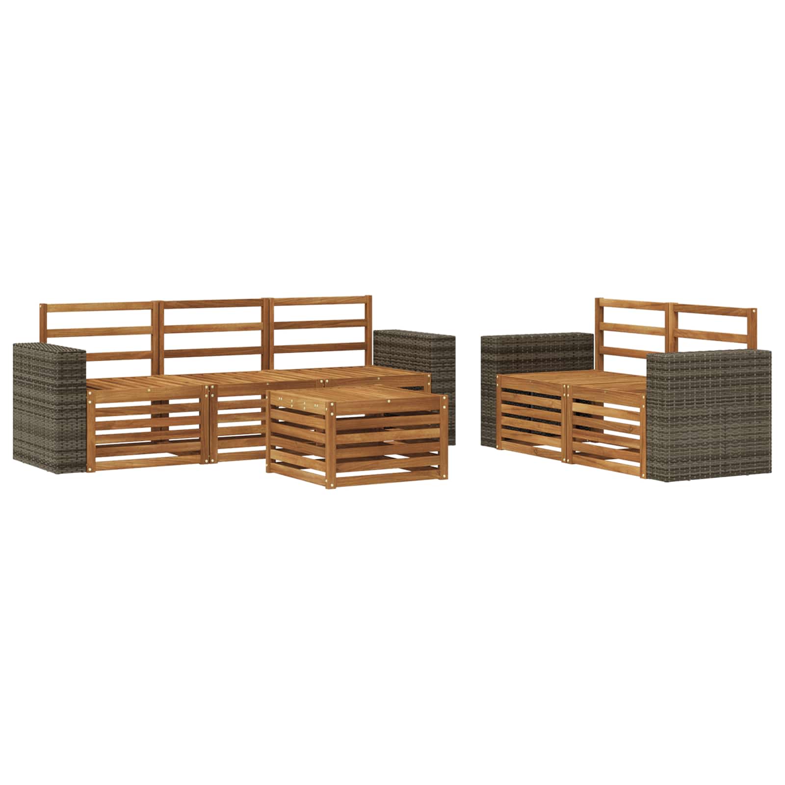 Sofa-Sets Massief Acaciahout image 1