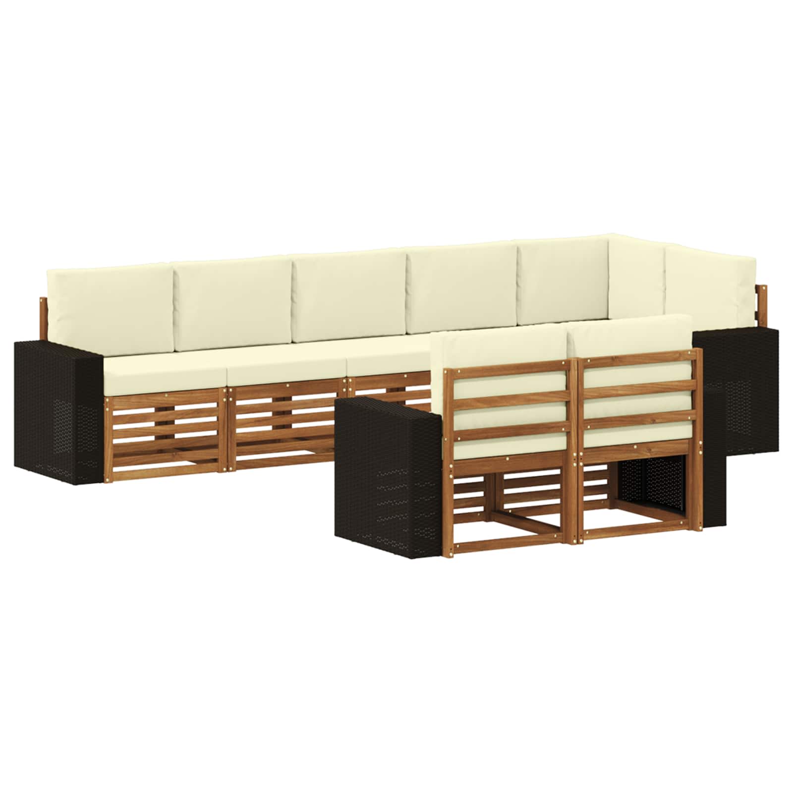 Sofa-Sets Massief Acaciahout image 1