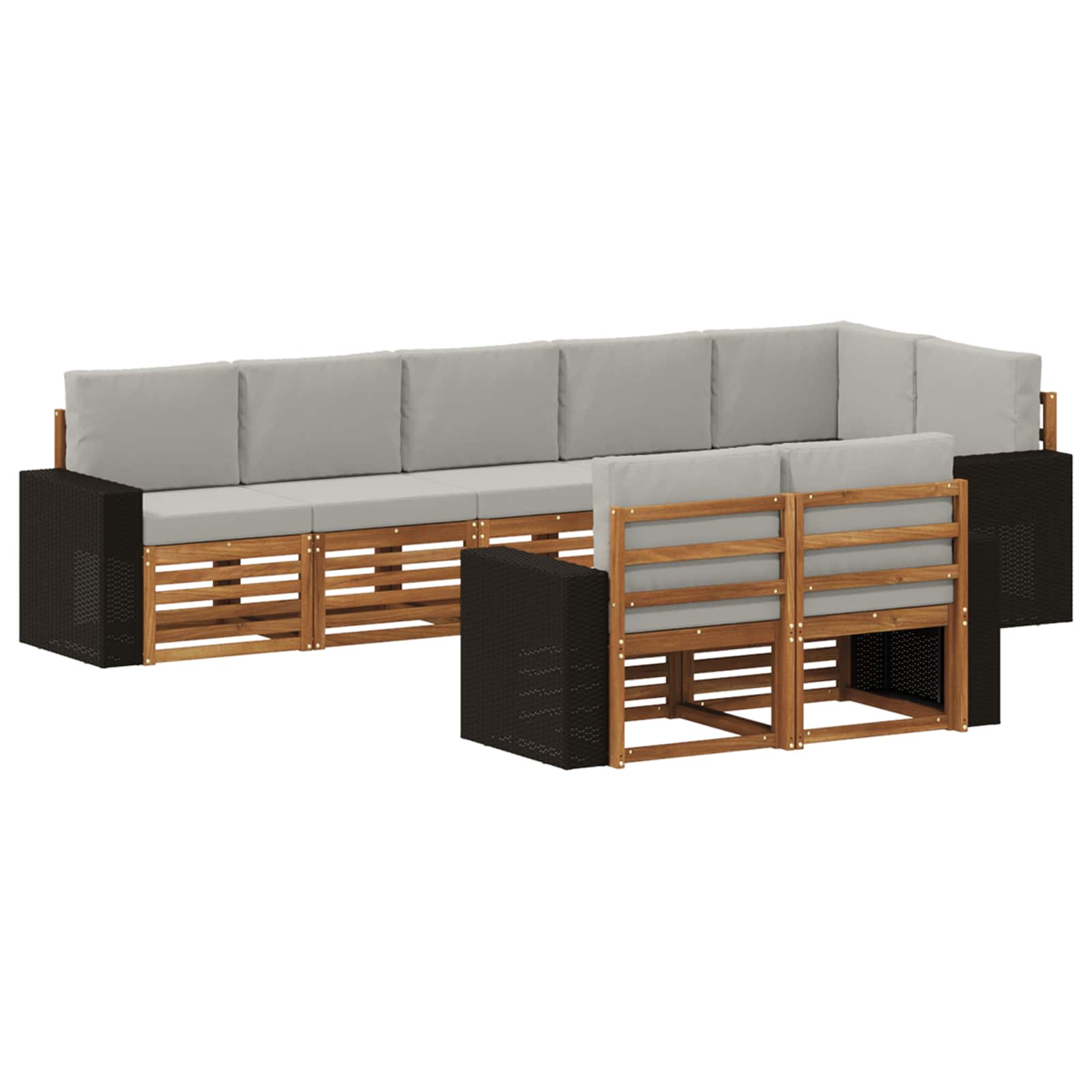 Sofa-Sets Massief Acaciahout image 1