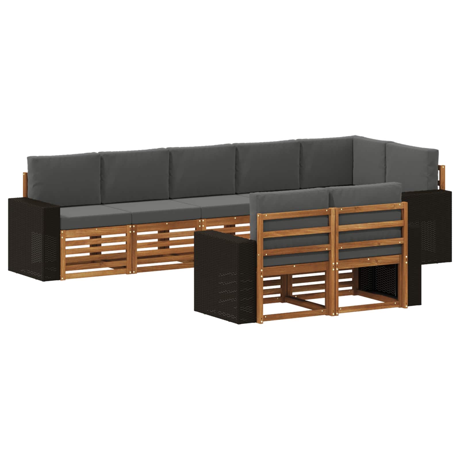 Sofa-Sets Massief Acaciahout image 1