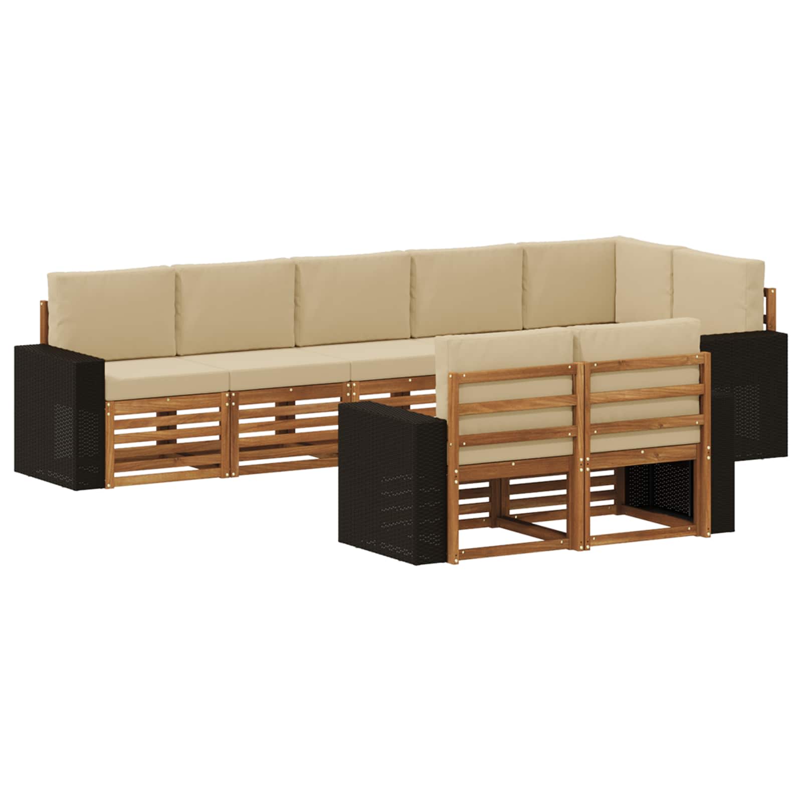 Sofa-Sets Massief Acaciahout image 1