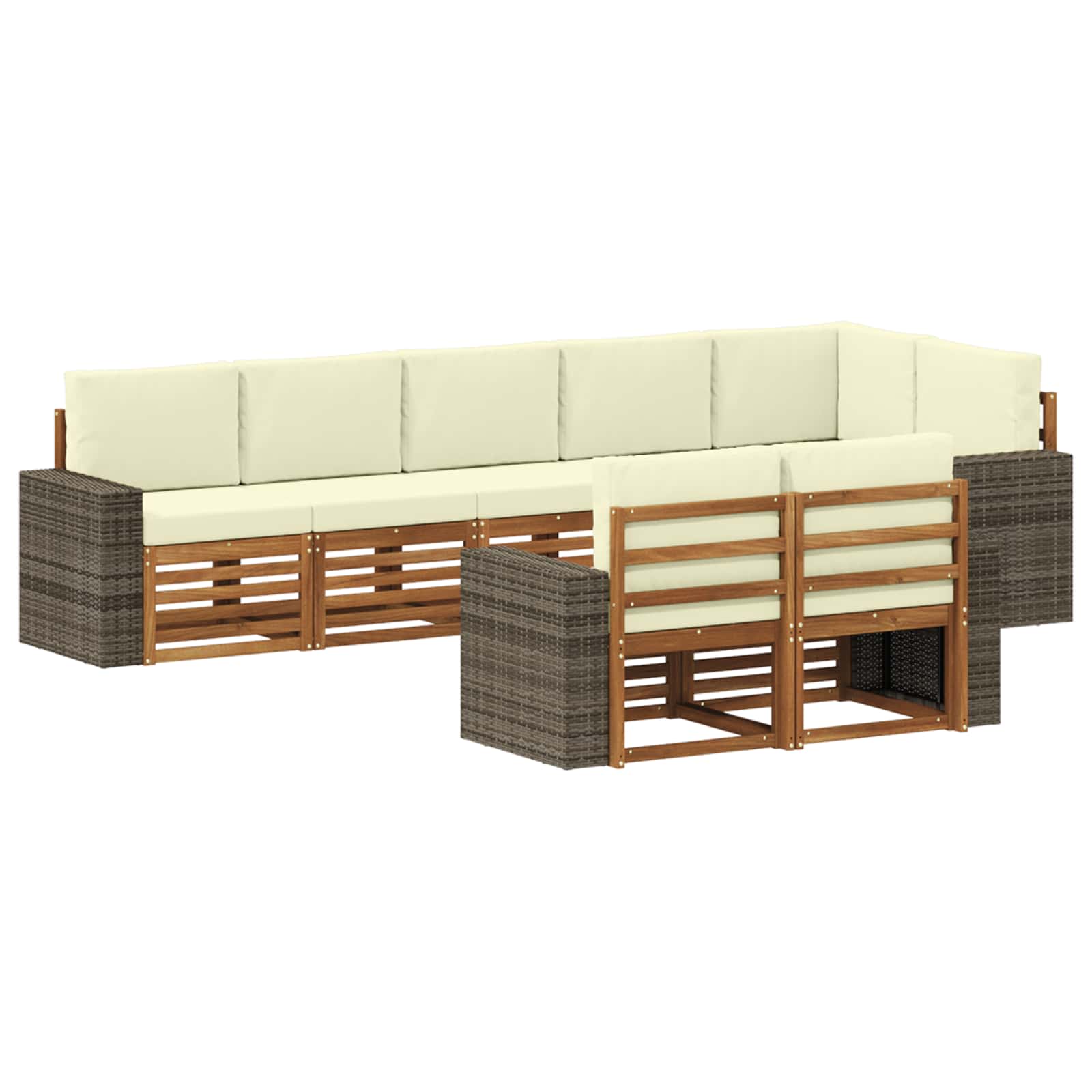 Sofa-Sets Massief Acaciahout image 1