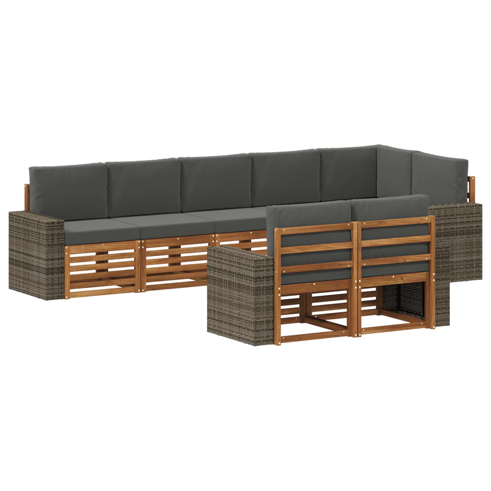 Sofa-Sets Massief Acaciahout image 1